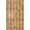 Ekena Millwork Spaced Board-n-Batten Shutters w/Z-Bar, Rough Sawn Western Red Cedar, 34 3/4W x 59H, PR RBS06Z35X059RWR - alternate 2